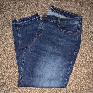 Straight boyfriend jeans